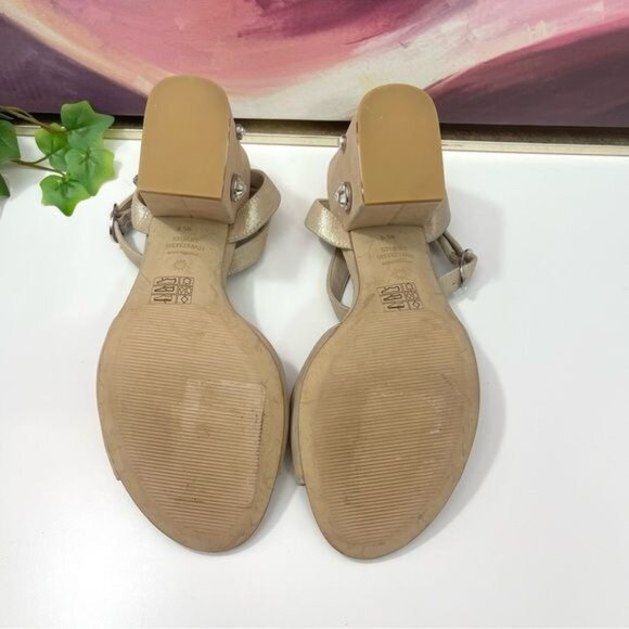 Stuart Weitzman Alshn Block Heel Sandal Size 7.5 - Picture 10 of 11